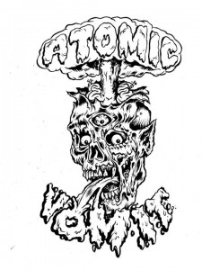 Atomic Vomit - logo - L'Amour Supreme