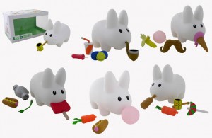 Frank Kozik - labbit toy LRG