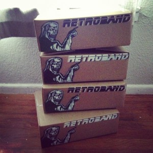 Retroband - boxes for shipping