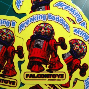 Falcon Toys - Breaking Baddie Sticker