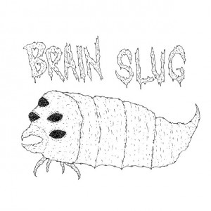 MonsterFoot - Brain Slug Art