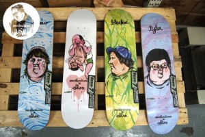 Over Load Dance x SHOX skateboards - skateboards