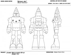 Smash Tokyo Toys - Seismick Ace - Design Mock Up by Kris Smith