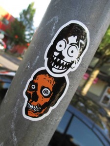 Renone x Arrex - stickers in the wild