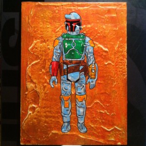 Birds In Boxes - Boba Fett 001