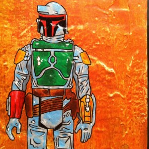 Birds In Boxes - Boba Fett 002