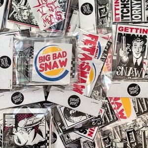 SNAW - sticker pile 001