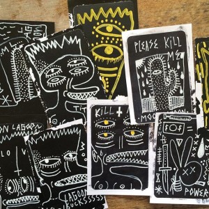 Byron - Hand Drawn Stickers - 001