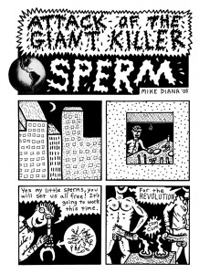 Mike Diana - Comic - Killer Sperm