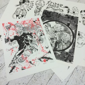 Spider Death x China Heights - Print Pack 001