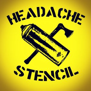 Headache Stencil - LOGO - 001