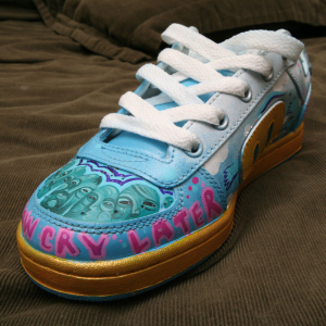 Lurk - Hand Painted Sneaker 001
