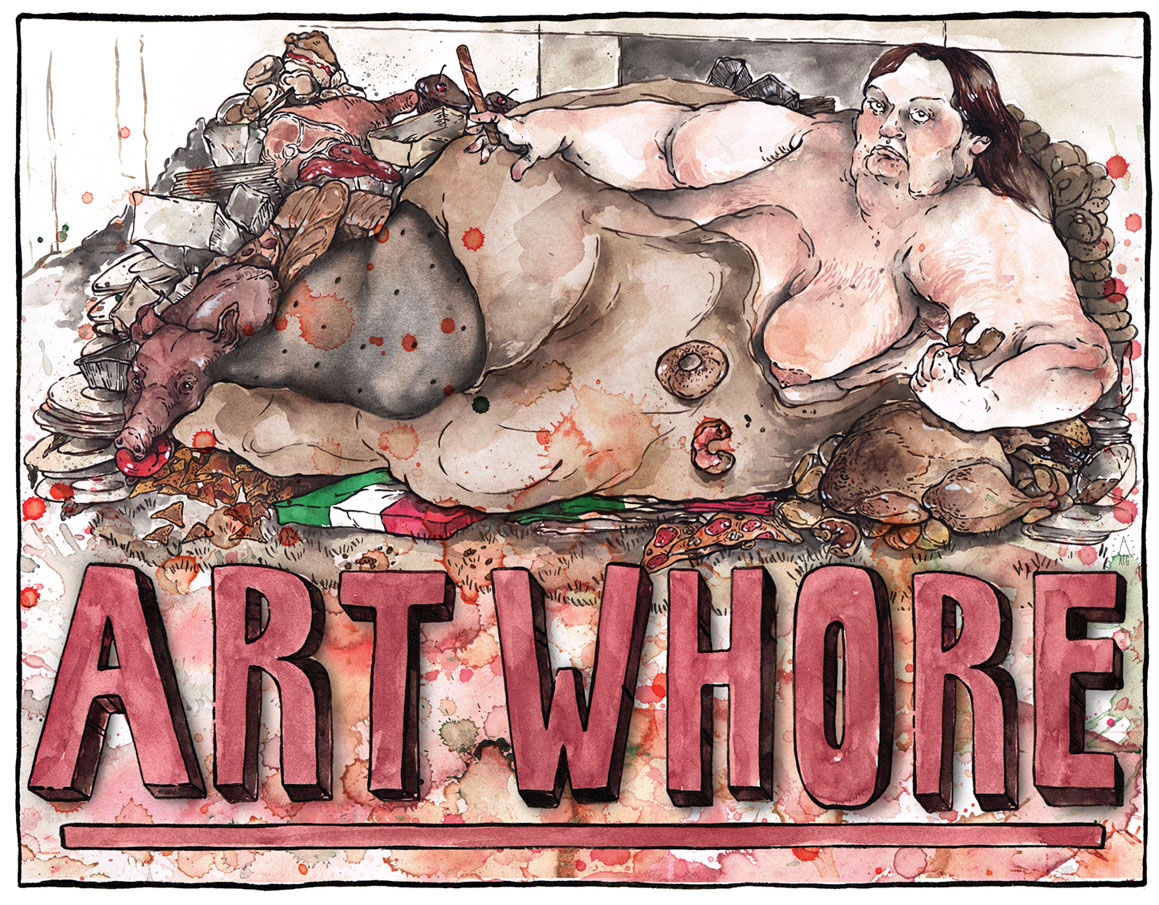 Art Whore Logo